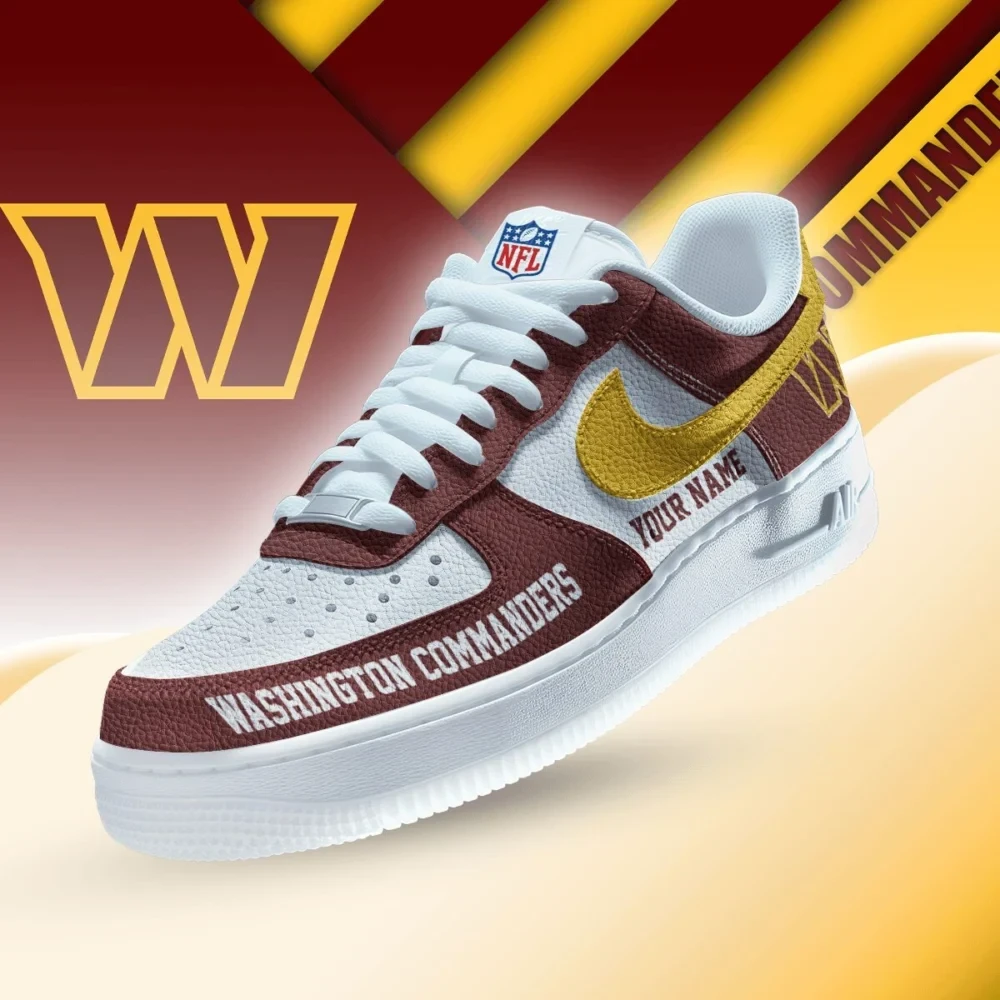 Washington Commanders | Premium AF1 Limited Edition TD98HG