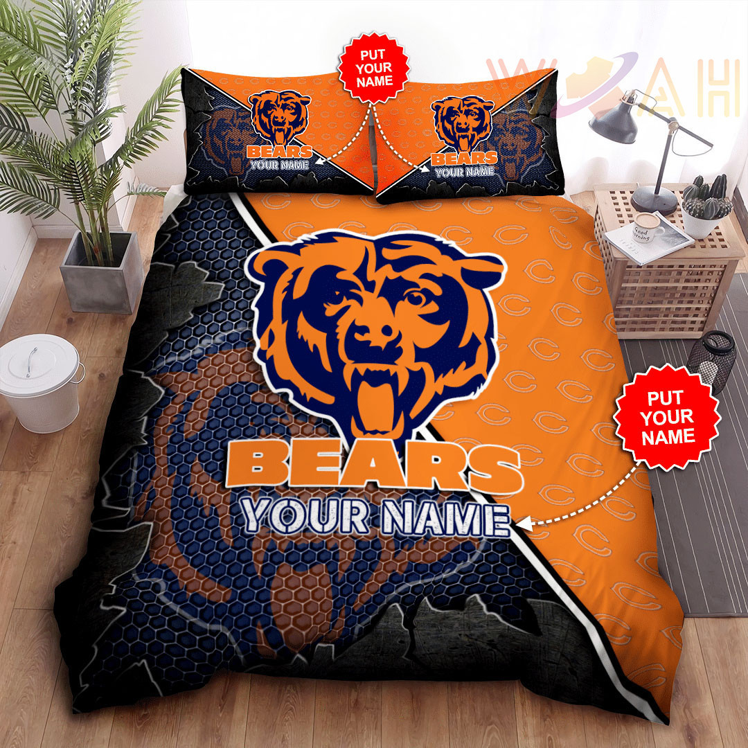 Chicago Bears Personalized Bedding Set BG14