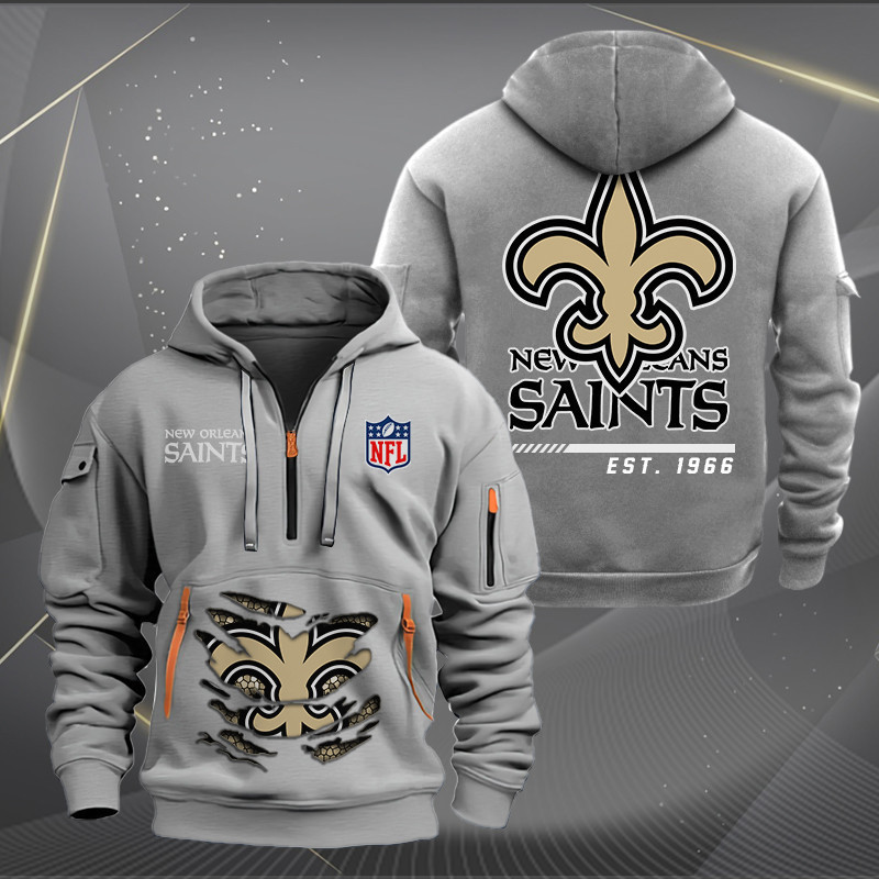 New Orleans Saints Heavy Hoodie AZHEAVYHD057