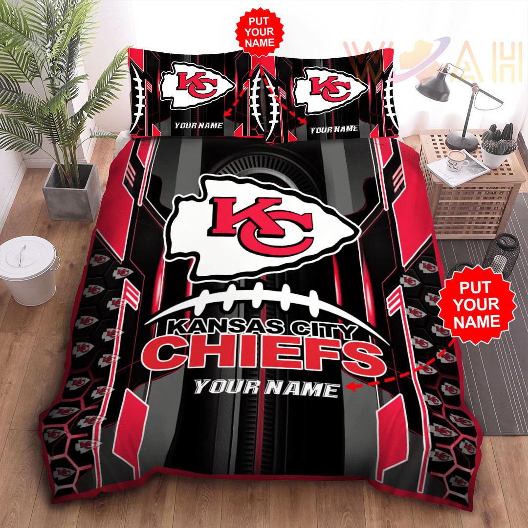 Kansas City Chiefs Personalized Bedding Set BG33
