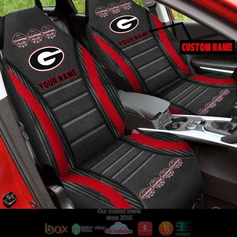Georgia bulldogs Champion Car Seat Covers (SET OF 2) - v3678