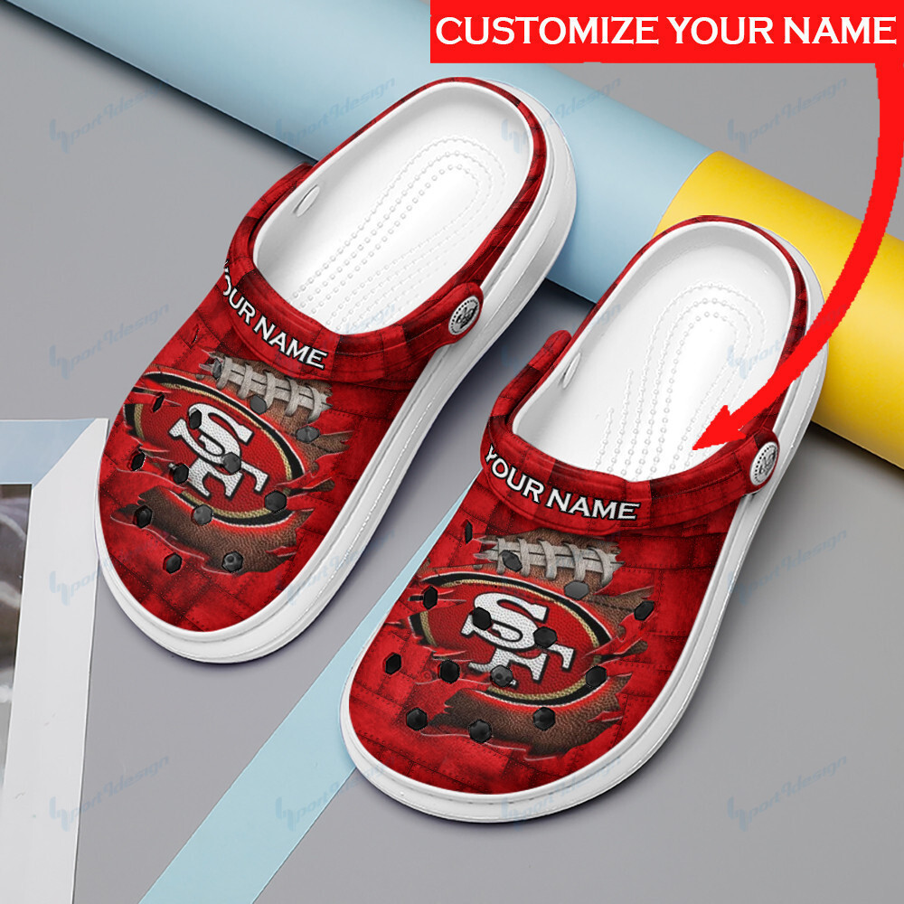 San Francisco 49ers Personalized Limited Clog BG29