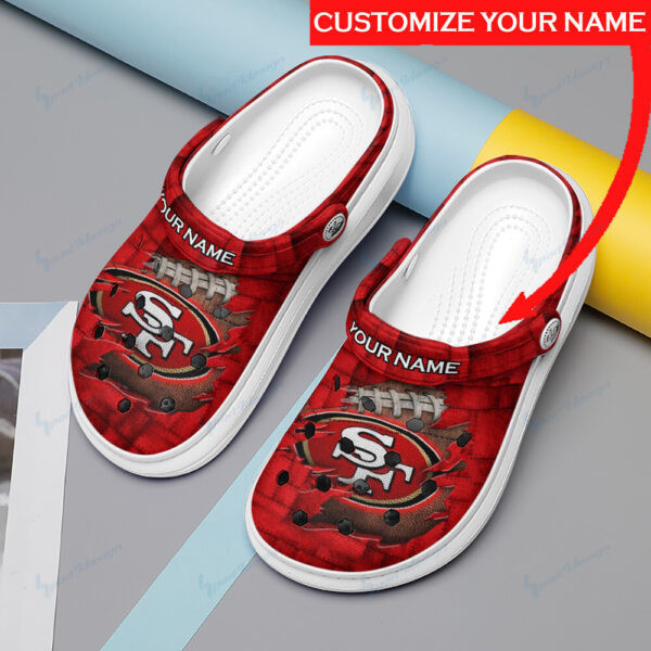 San Francisco 49ers Personalized Limited Clog PBO1YX8
