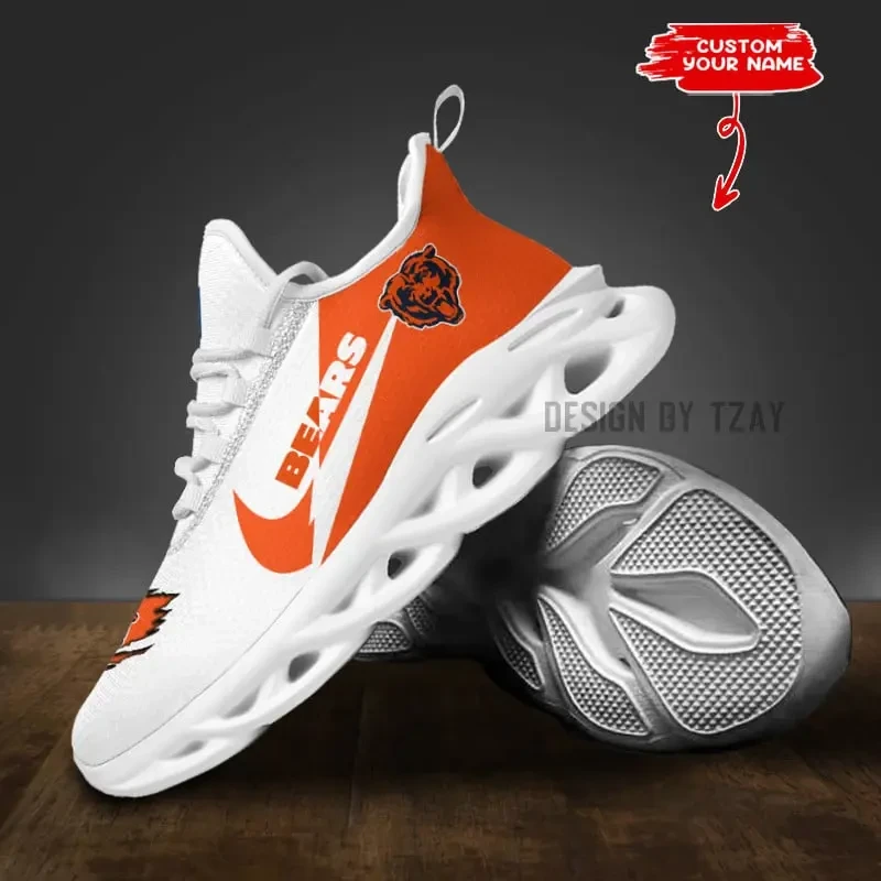 Chicago Bears Personalized Maxsoul Sneakers PBI26S5