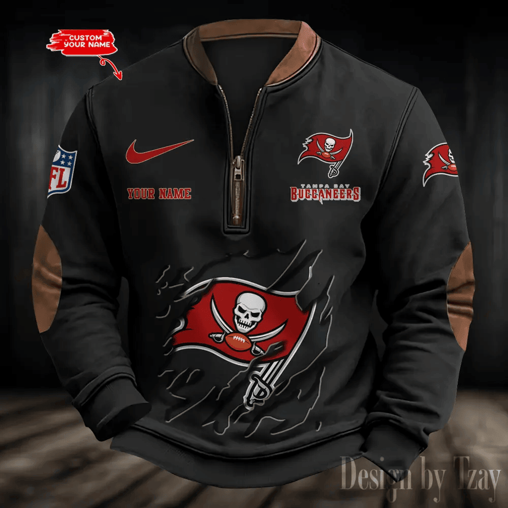 Tampa Bay Buccaneers Print Vintage Sweatshirt PBOI4G6