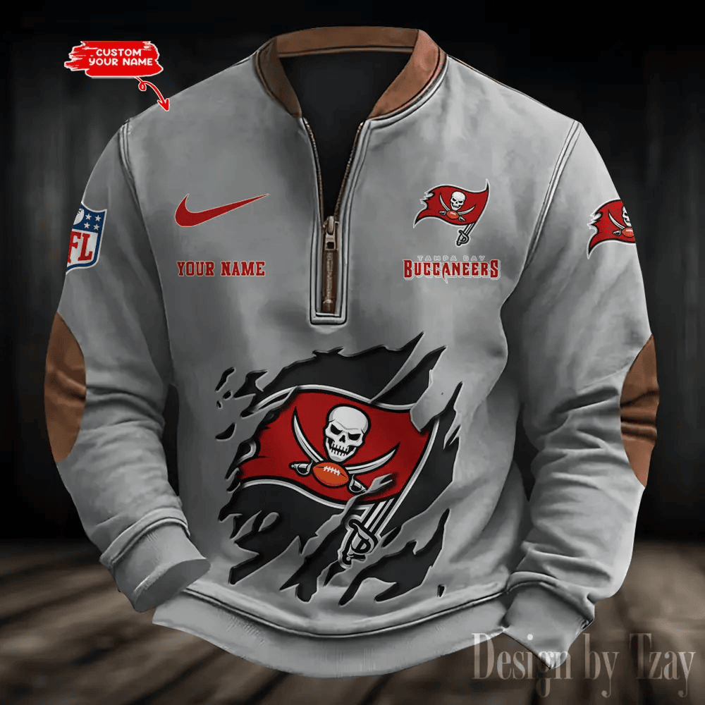 Tampa Bay Buccaneers Print Vintage Sweatshirt PBOI4G6