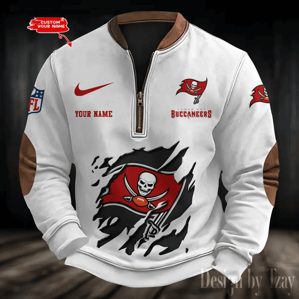 Tampa Bay Buccaneers Print Vintage Sweatshirt PBOI4G6
