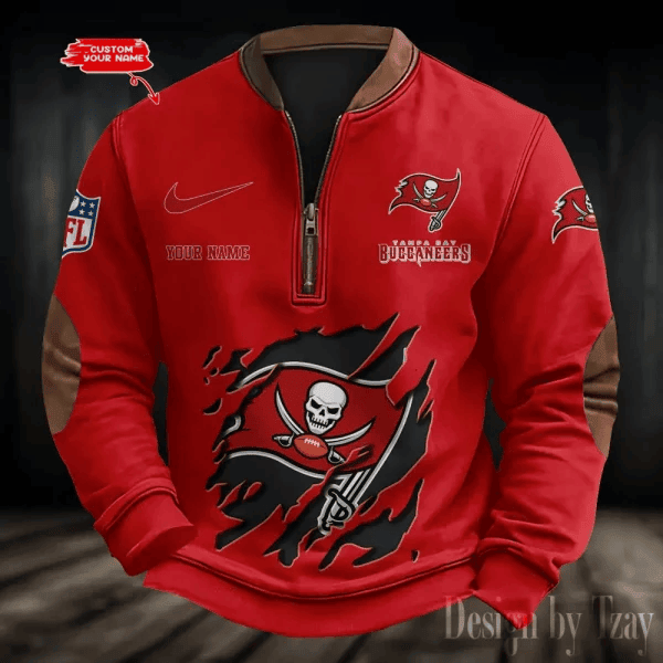 Tampa Bay Buccaneers Print Vintage Sweatshirt PBOI4G6