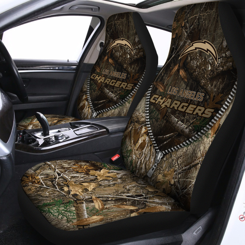 Los Angeles Chargers Car Seat Covers BG181