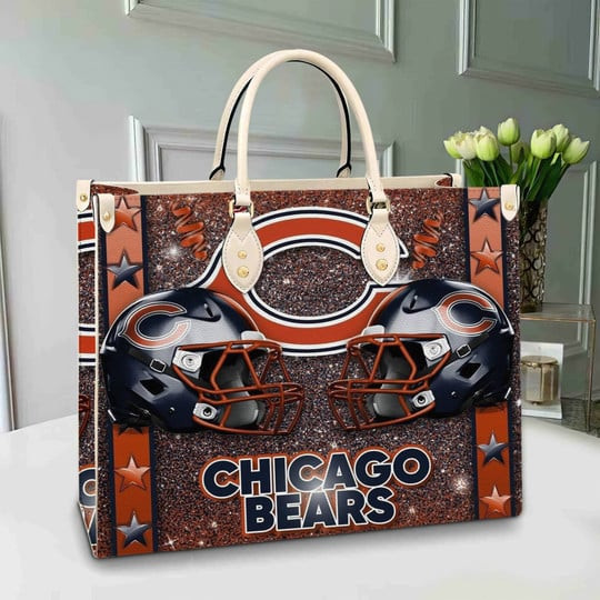 Chicago Bears Leather Hand Bag BB216
