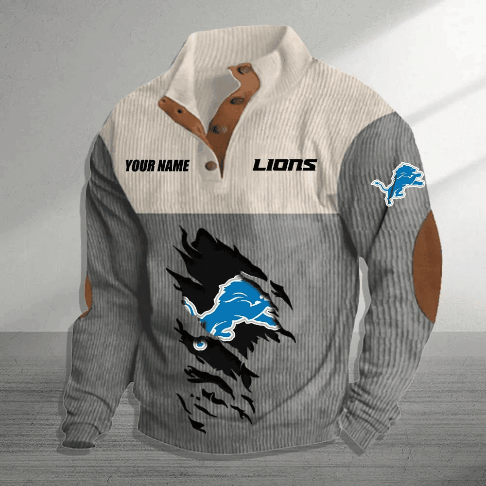 Detroit Lions Sports Sweatshirt Hoodie PBMMY6L