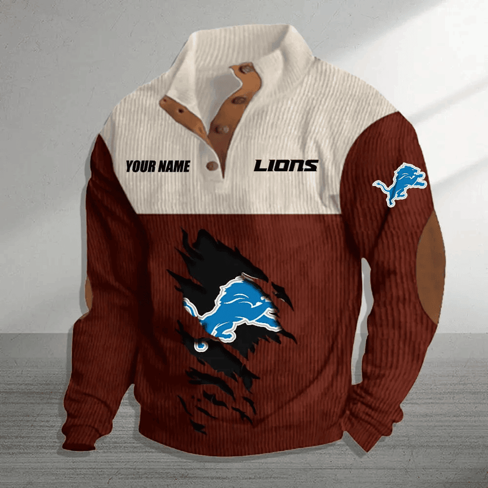 Detroit Lions Sports Sweatshirt Hoodie PBMMY6L
