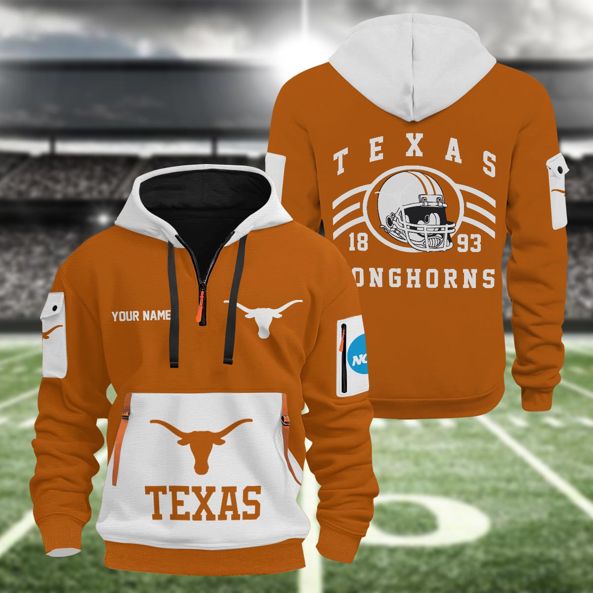 Texas Longhorns Heavy Hoodie OHA67