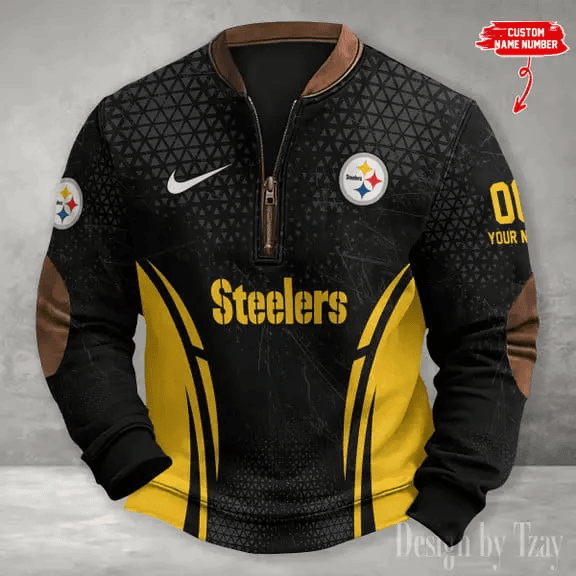 Pittsburgh Steelers Print Vintage Sweatshirt S9MPZNS091