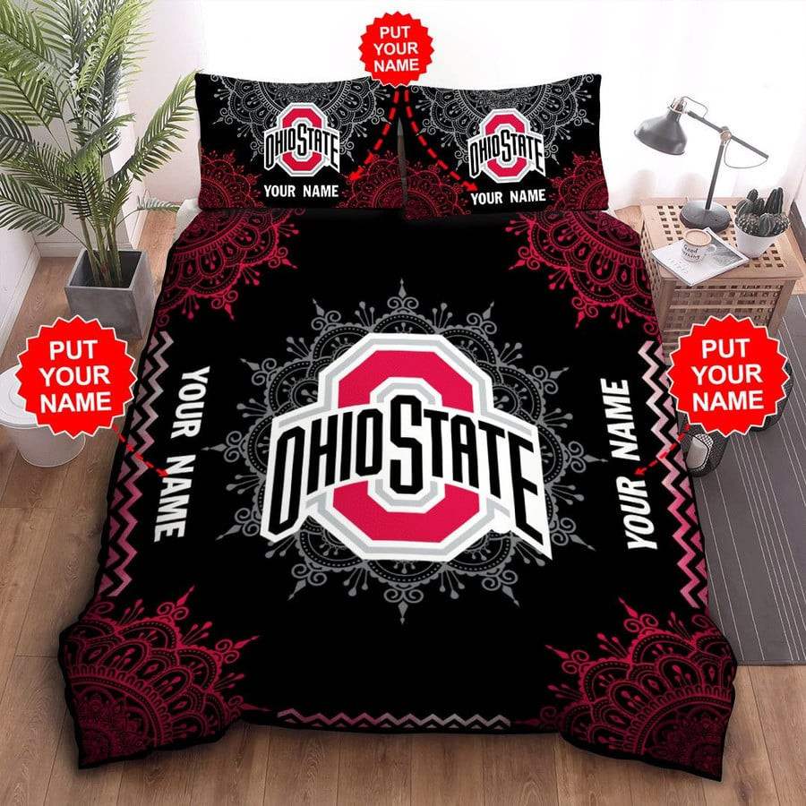 NCAAF Ohio State Buckeyes Bedding Set BB663