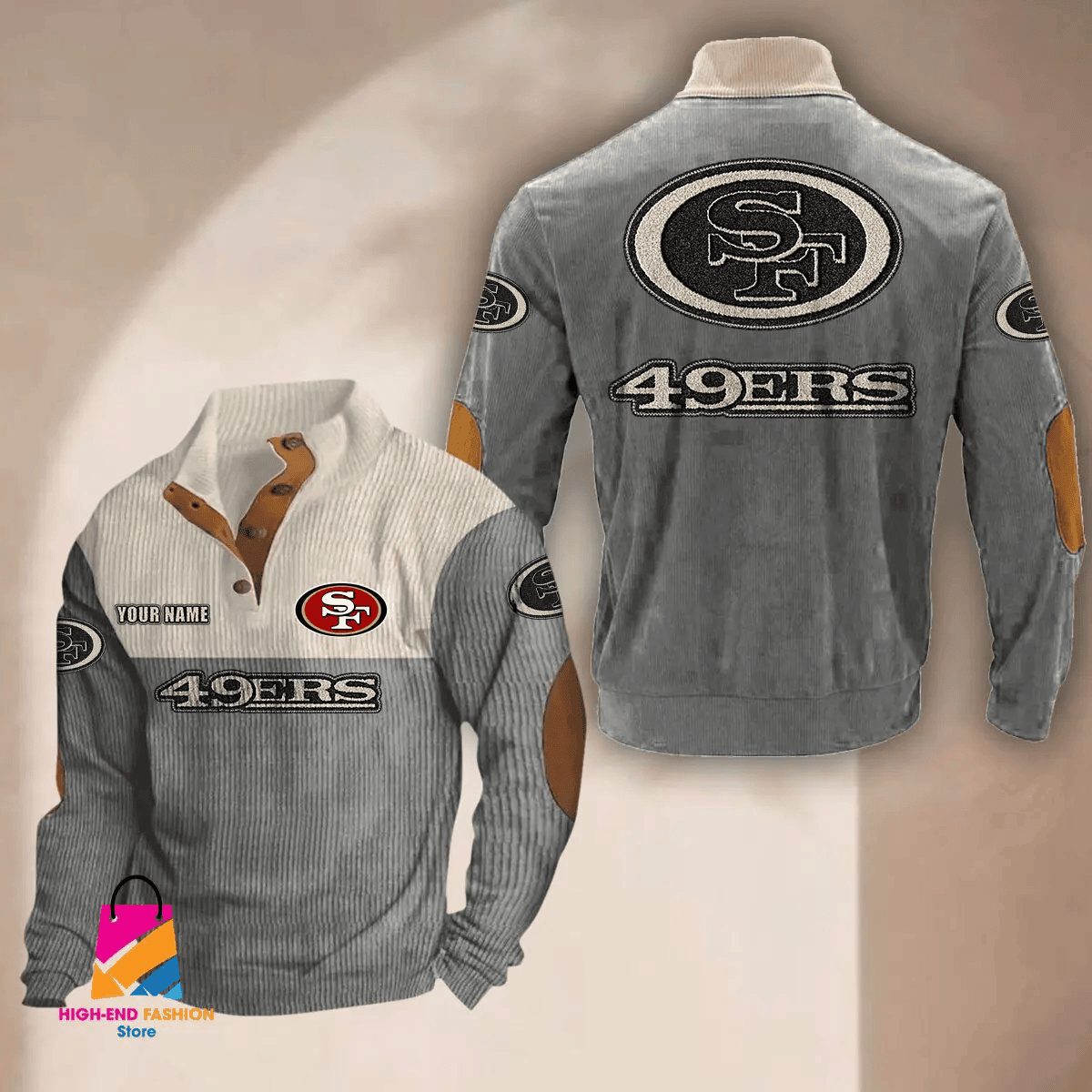 San Francisco 49ers Sports Sweatshirt Hoodies SPTPURSWS887