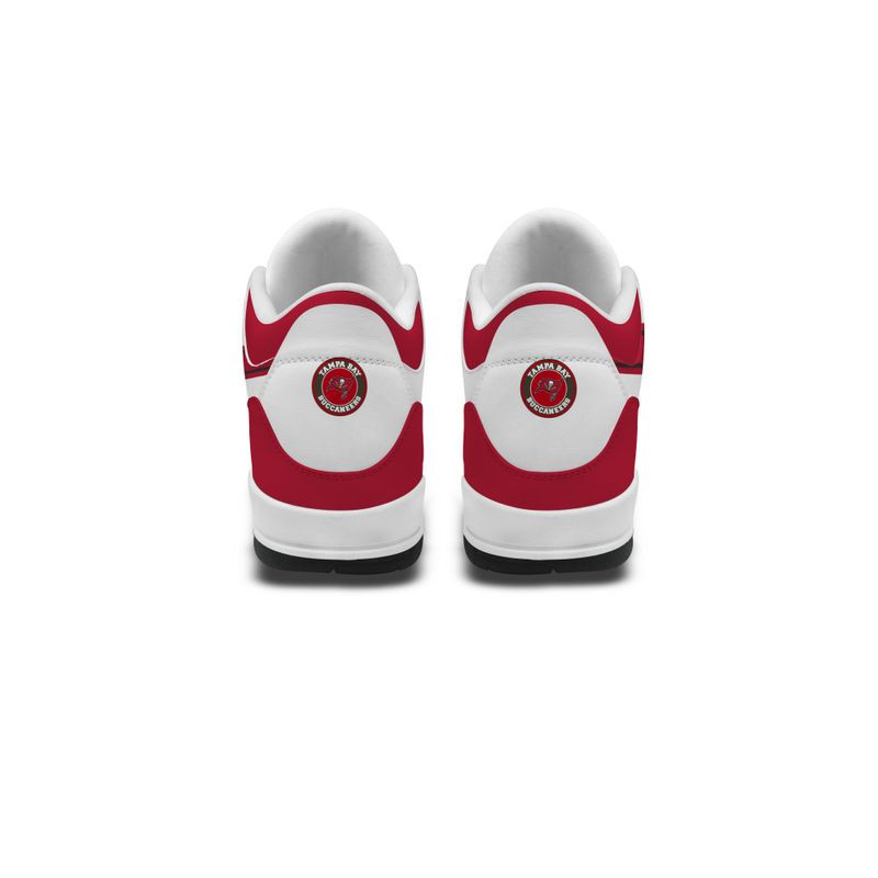 Tampa Bay Buccaneers Basic Leather JD03 Shoes Men and Women PBMKD89