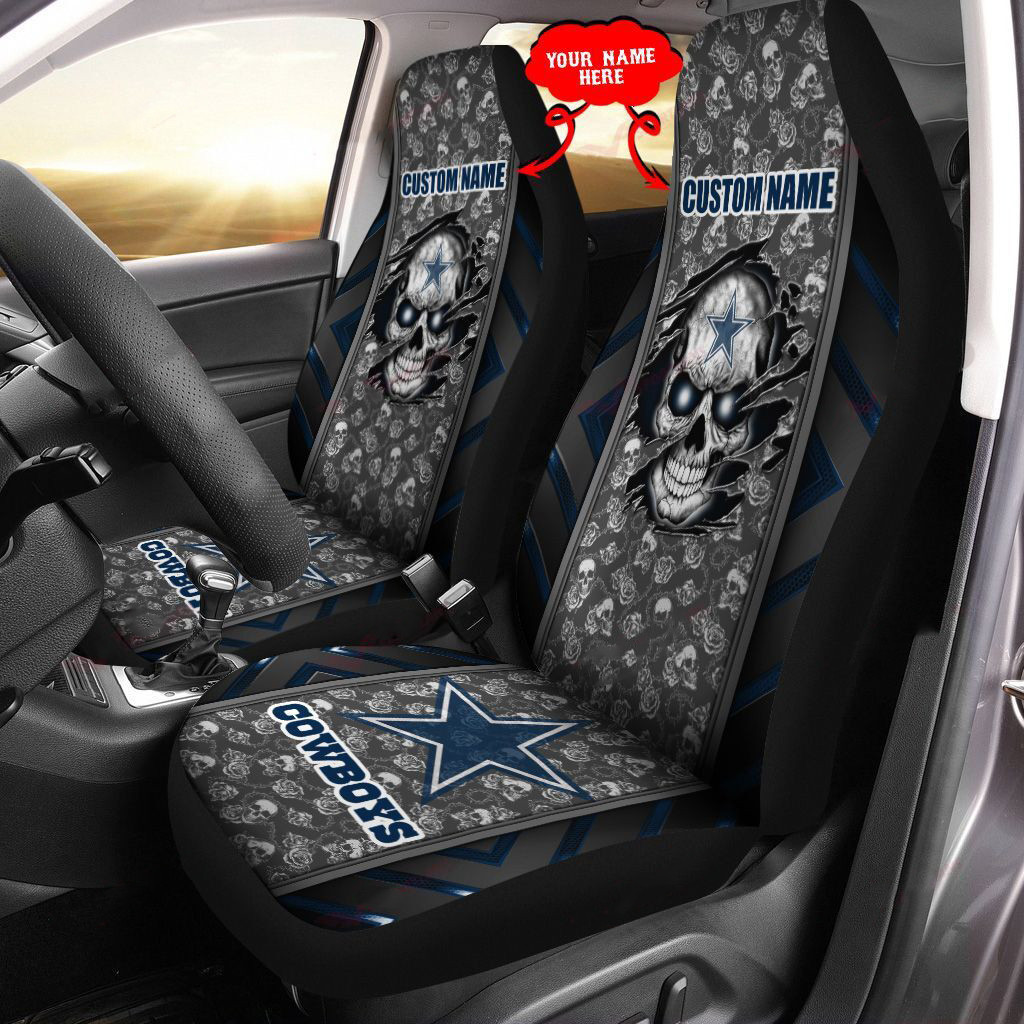 Dallas Cowboys Personalized Car Seat Covers BG446
