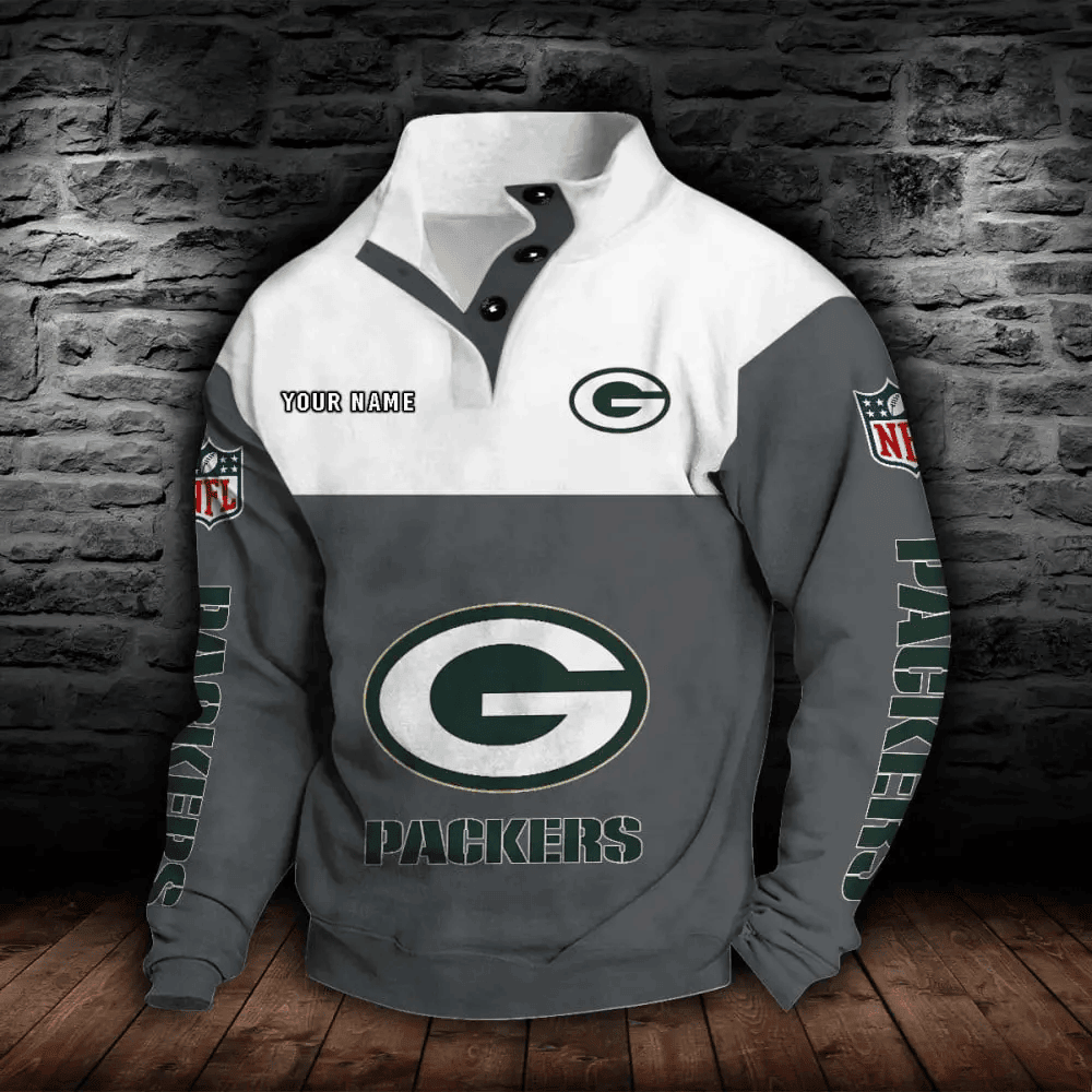 Green Bay Packers NFL Sports Sweatshirt Colorful PBCGH3B