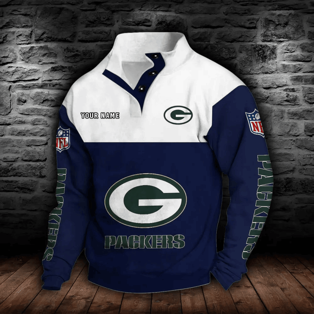 Green Bay Packers NFL Sports Sweatshirt Colorful PBCGH3B