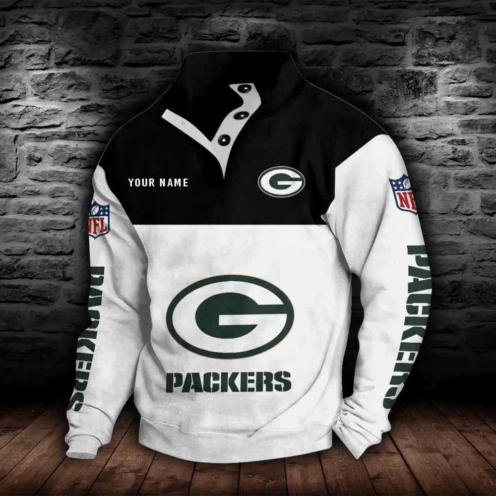 Green Bay Packers NFL Sports Sweatshirt Colorful PBCGH3B