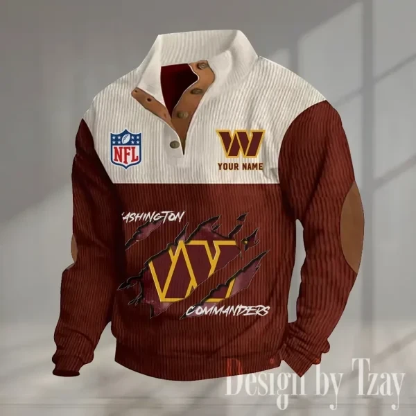 Washington Commanders NFL Standard Pullover Sweatshirt Trending 2025 PBB73F1