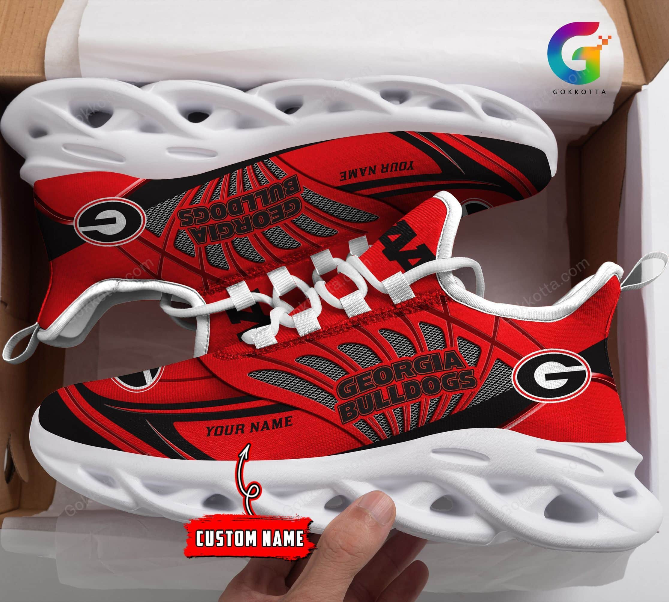 Georgia Bulldogs MAX SOUL SHOES MX178A