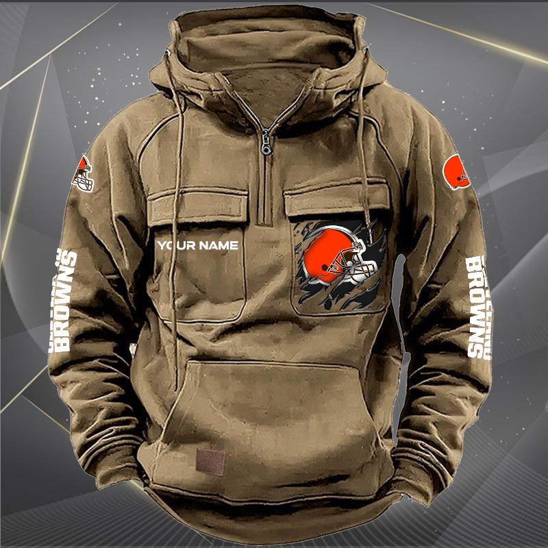 Cleveland Browns Vintage Men Hoodies DV5 PB4GFOB
