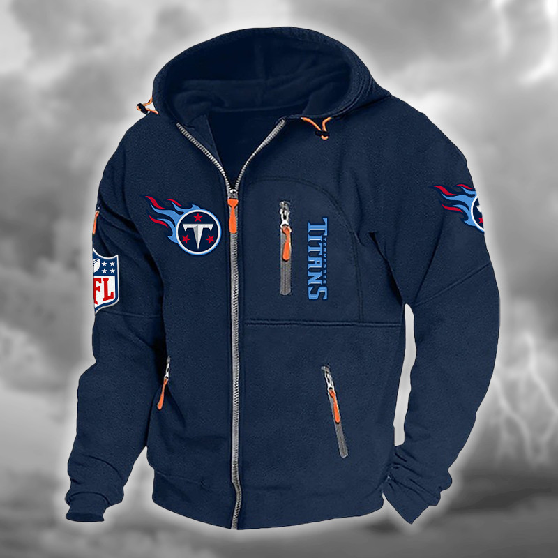Tennessee Titans DMCD0682 Hooded Cardigan Jacket