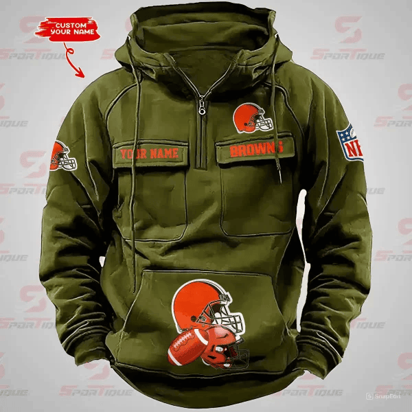 Cleveland Browns Vintage Men Hoodie PBTN7JT