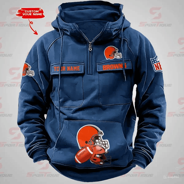 Cleveland Browns Vintage Men Hoodie PBTN7JT