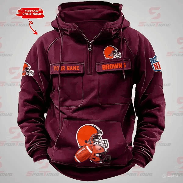 Cleveland Browns Vintage Men Hoodie PBTN7JT