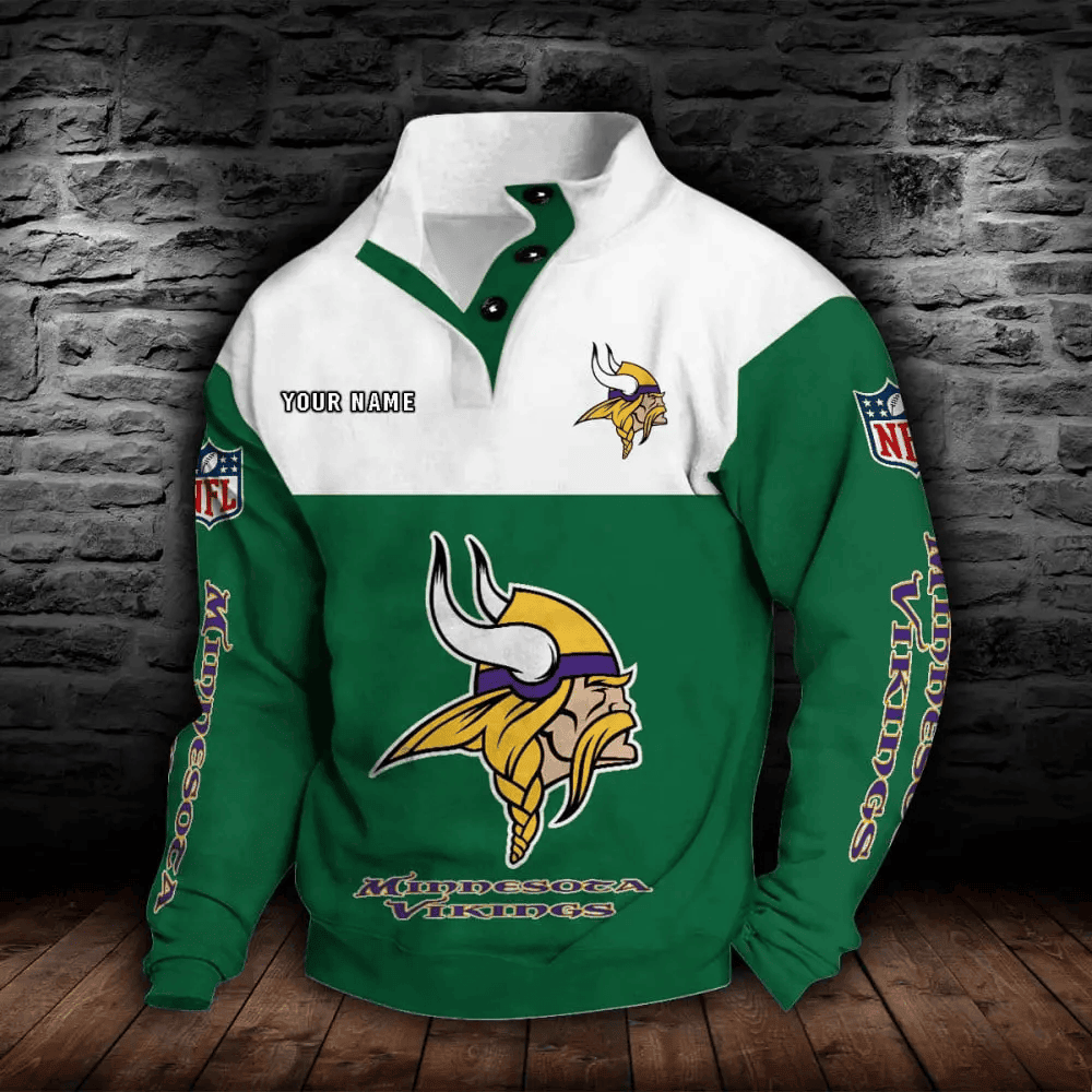 Minnesota Vikings NFL Sports Sweatshirt Colorful21 PB54GFX