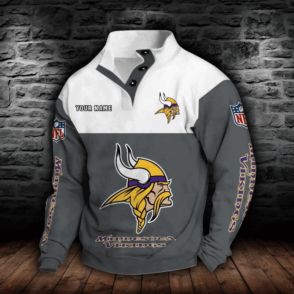 Minnesota Vikings NFL Sports Sweatshirt Colorful21 PB54GFX