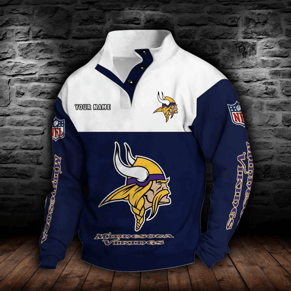 Minnesota Vikings NFL Sports Sweatshirt Colorful21 PB54GFX