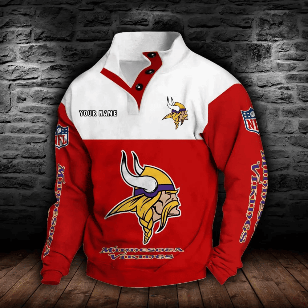 Minnesota Vikings NFL Sports Sweatshirt Colorful21 PB54GFX