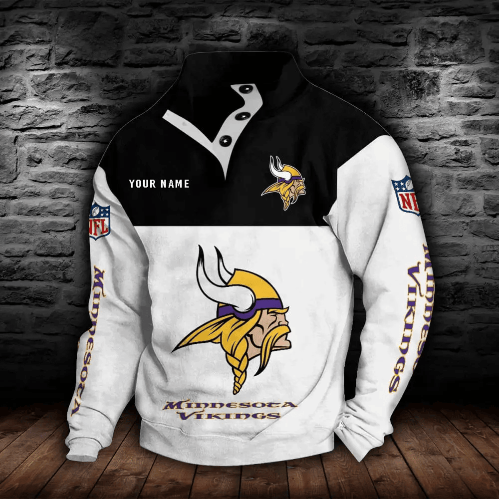 Minnesota Vikings NFL Sports Sweatshirt Colorful21 PB54GFX