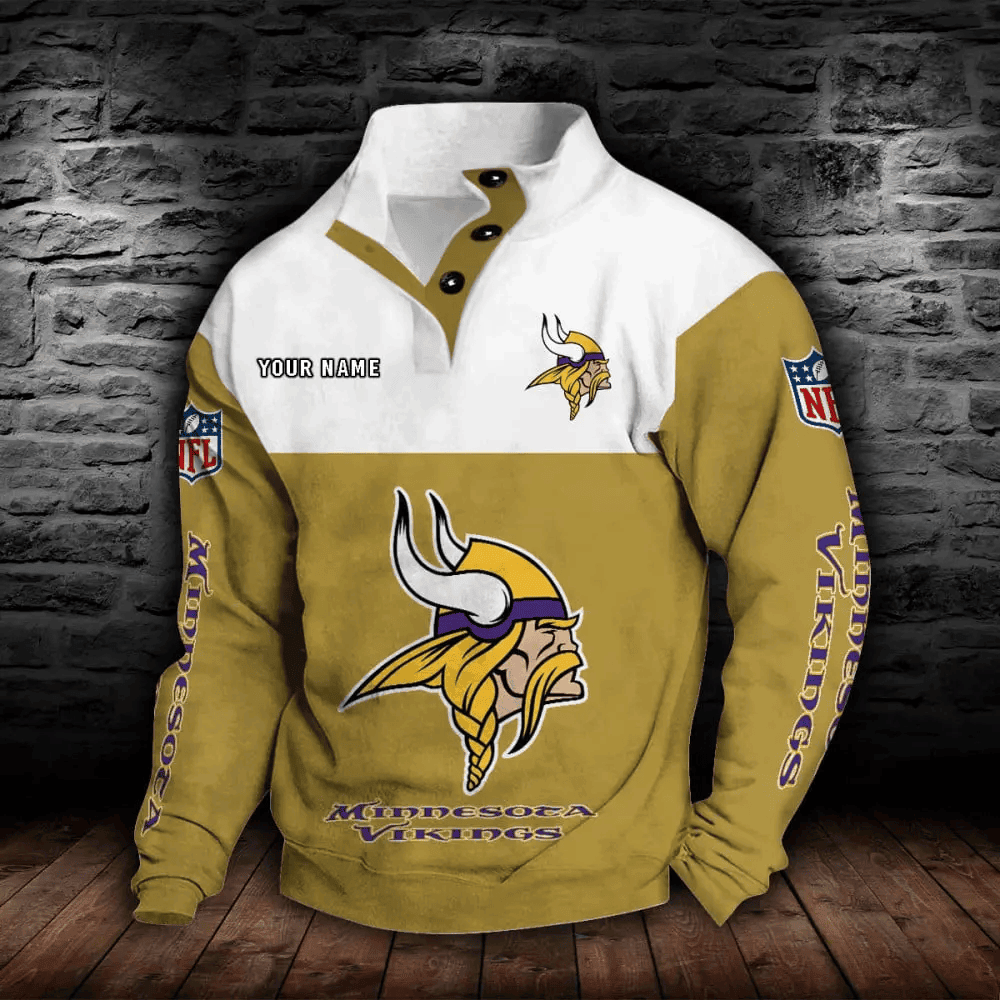 Minnesota Vikings NFL Sports Sweatshirt Colorful21 PB54GFX