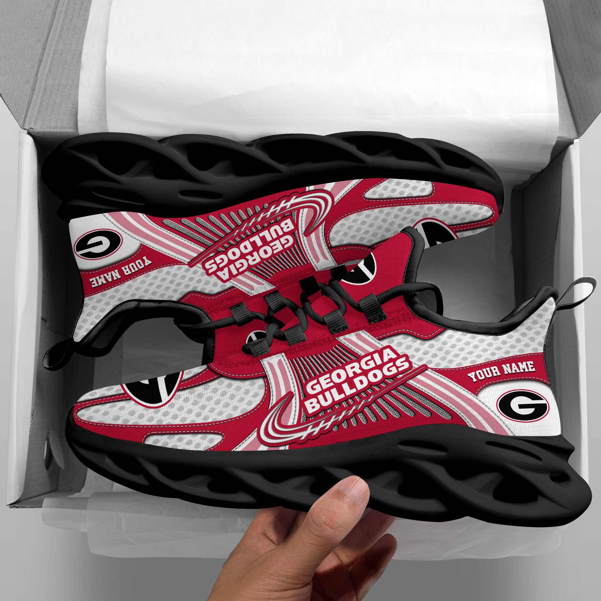 Georgia Bulldogs MAX SOUL SHOES MX72A