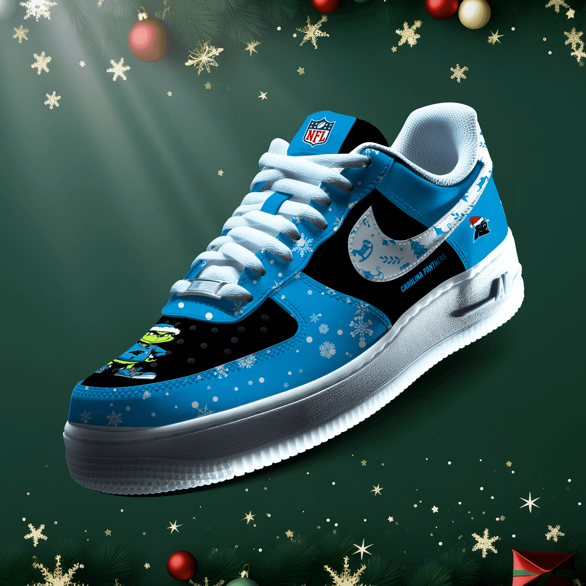 Carolina Panthers | New Air Force 1 Collection x CHRISTMAS