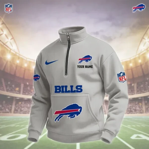 Buffalo Bills Pullover Half Zipper