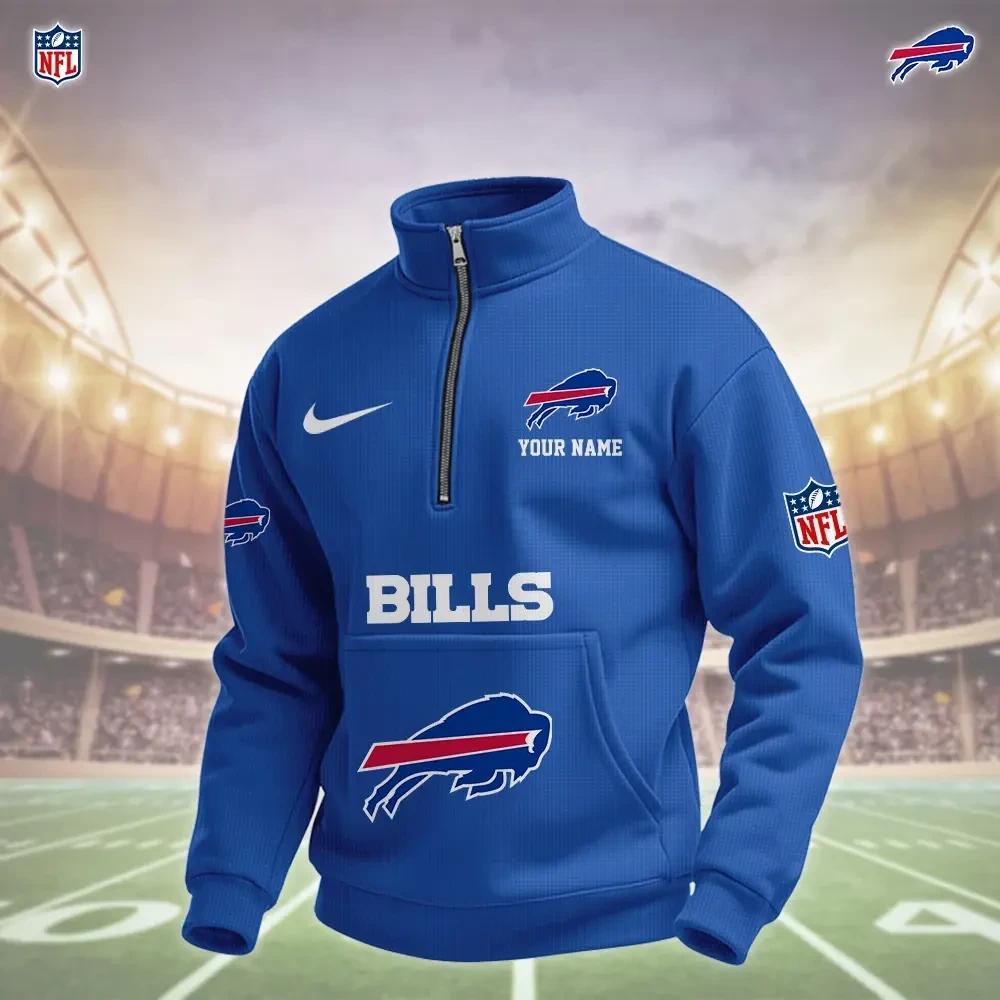 Buffalo Bills Pullover Half Zipper