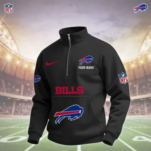 Buffalo Bills Pullover Half Zipper