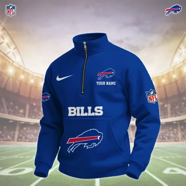 Buffalo Bills Pullover Half Zipper