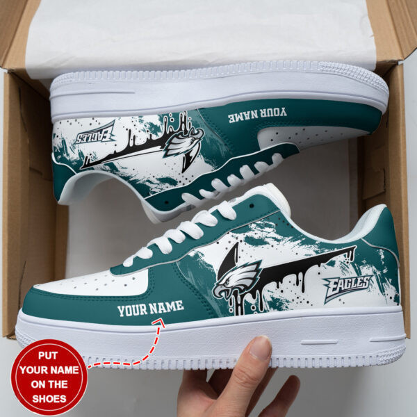 Philadelphia Eagles Personalized AF1 Shoes PB0IRKG