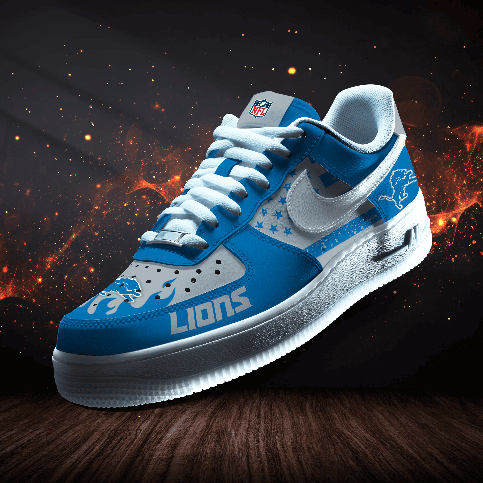 Detroit Lions | New Collection Trending Air Force 1