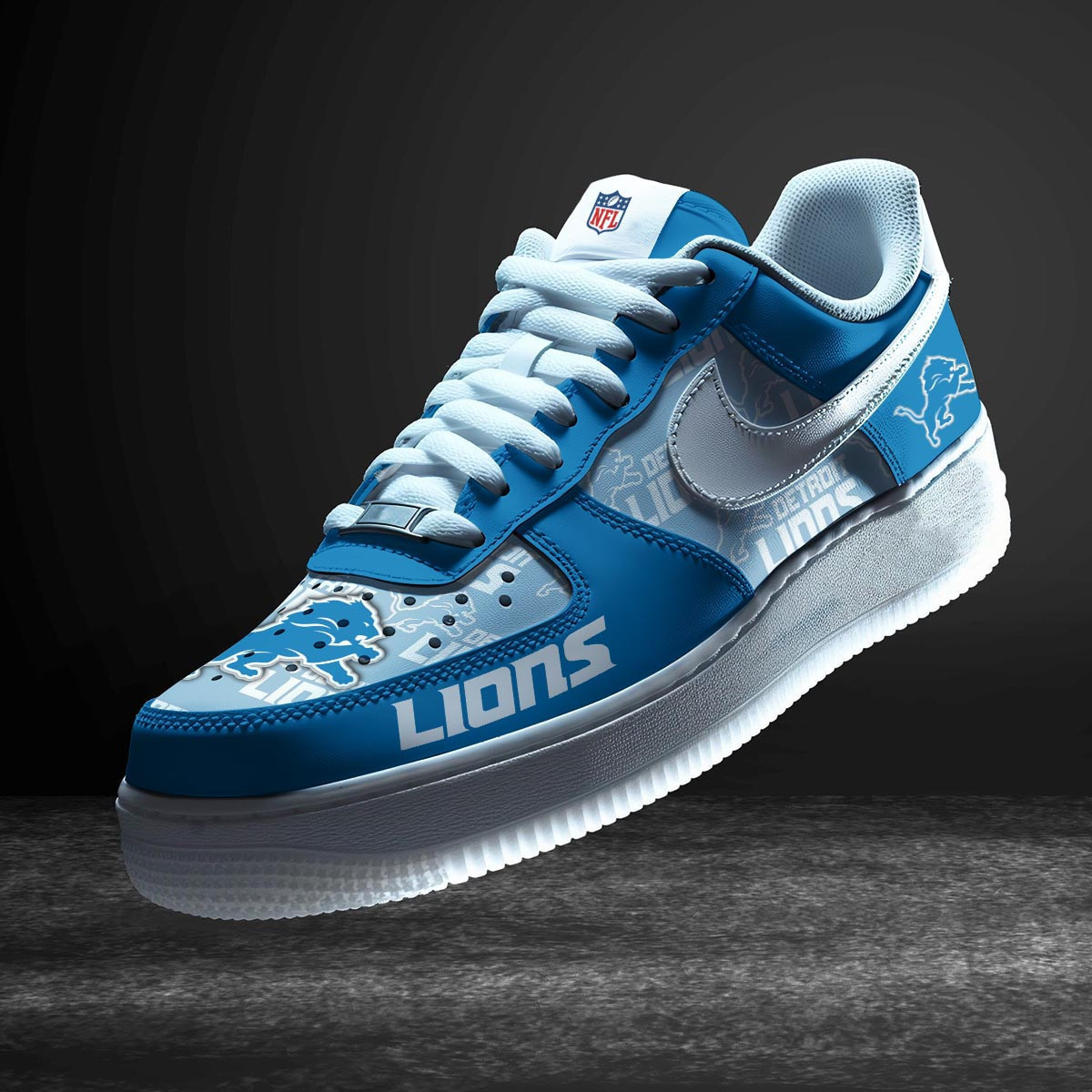 Detroit Lions | New Collection Trending Air Force 1 Sneakers