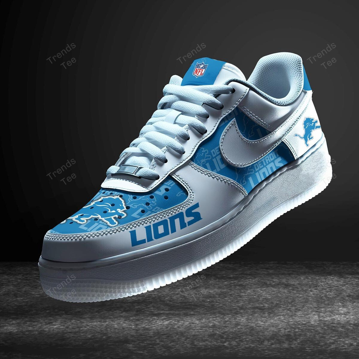 Detroit Lions | New Collection Trending Air Force 1 Sneakers