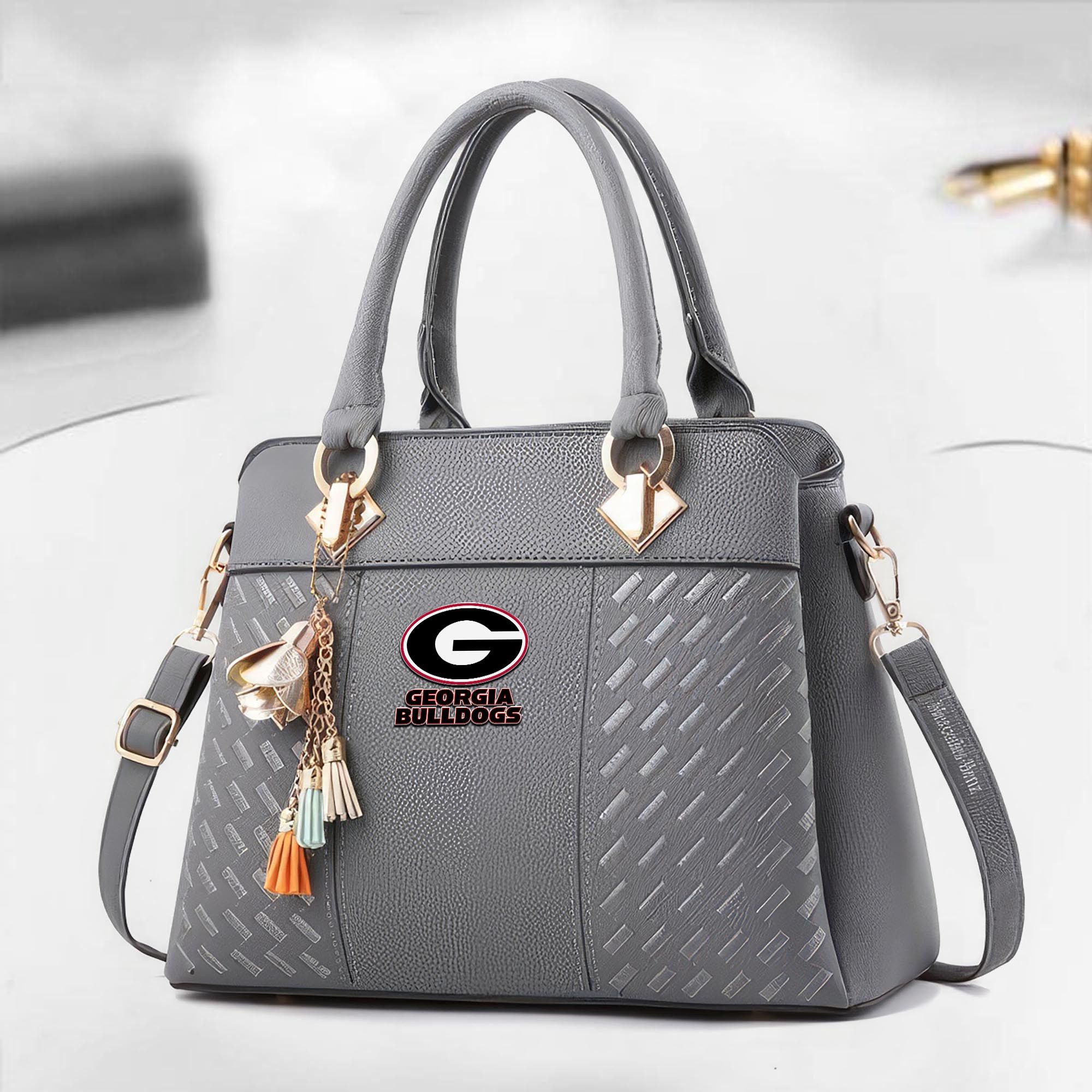 Georgia Bulldogs Deluxe Handbag For Women 2025 Versions, Sport Deluxe Handbag, Mother's Day Gift PBZPTH2