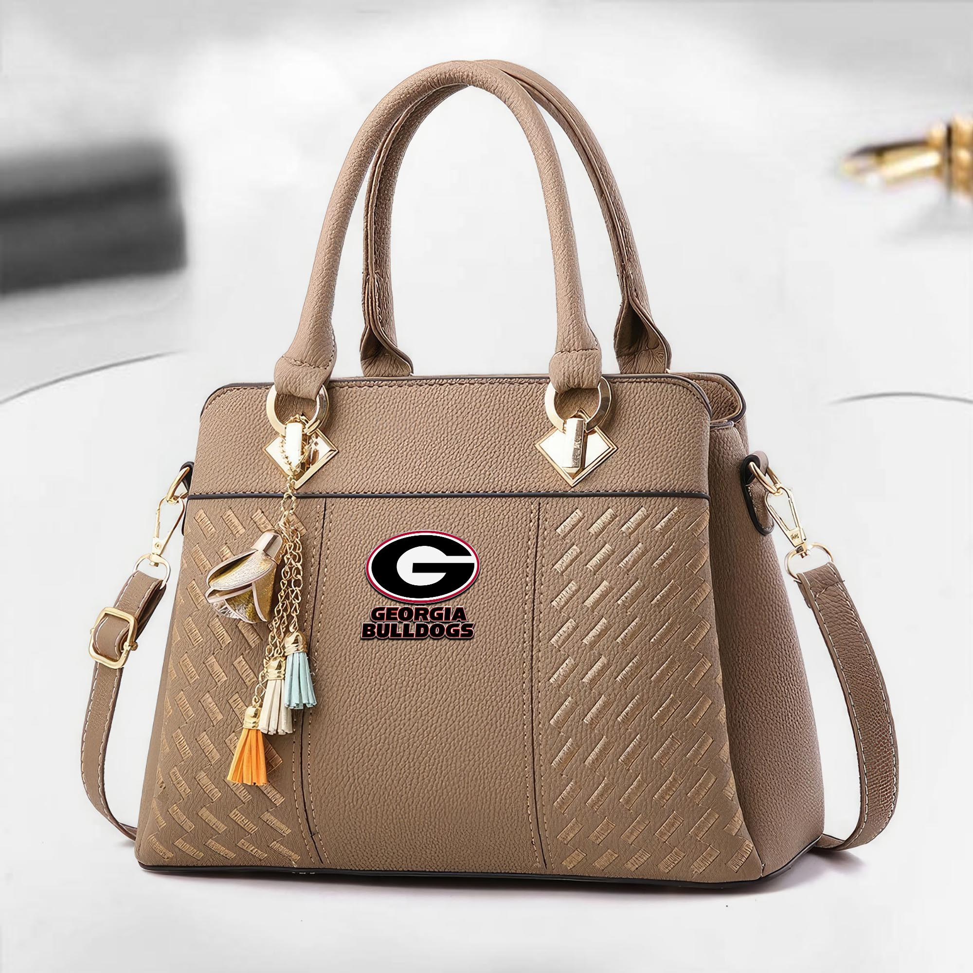 Georgia Bulldogs Deluxe Handbag For Women 2025 Versions, Sport Deluxe Handbag, Mother's Day Gift PBZPTH2